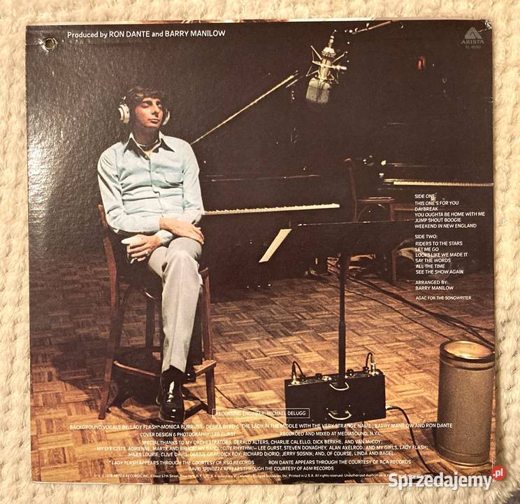 Barry Manilow This Ones For You 1 płyta zachodniopomorskie Szczecin