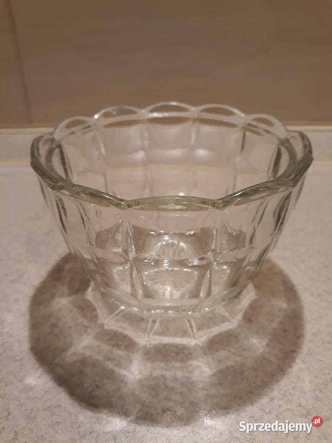 mała miseczka przezroczyste szkło Gdańsk sprzedam