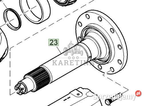 John Deere 9420RX 9470RX 9520RX 9620RX Wał wielkopolskie Jastrzębniki