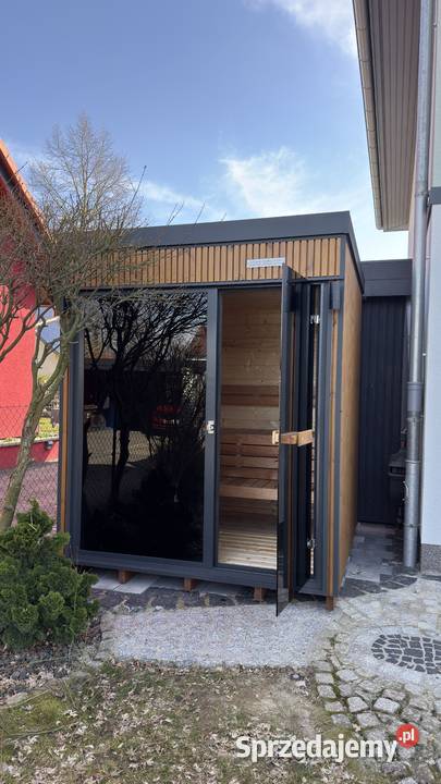Sauna ogrodowa Rombek 2x2 m