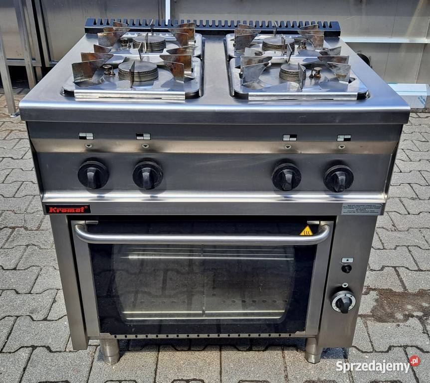 KUCHNIA GAZ 4 PALNIKOWA Z PIEKARNIKIEM KROMET Nowe Skalmierzyce