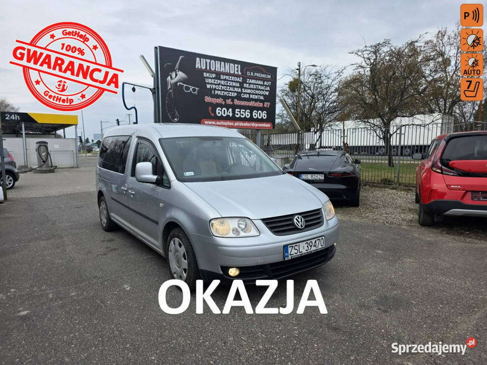 Volkswagen Caddy 20 TDI 150 Klimatyzacja Słupsk sprzedam