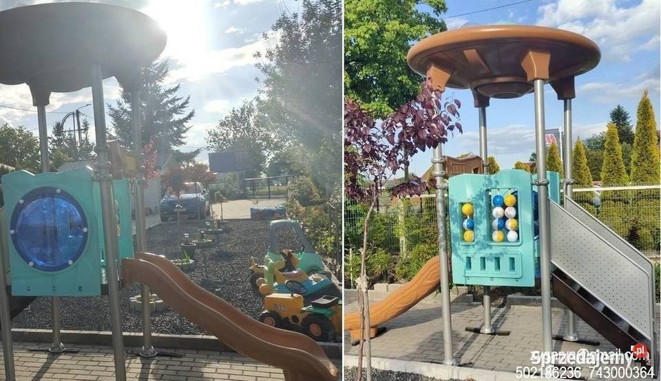 Place zabaw most z tunelem Świdnica