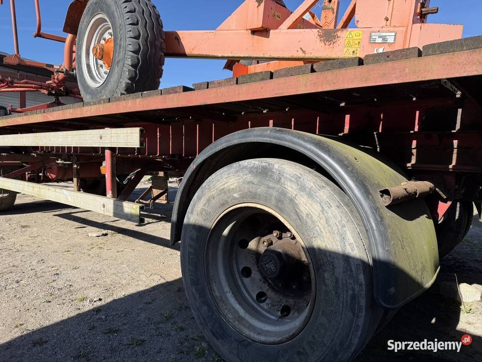 Huffermann przyczepa rolnicza zawieszenie resor Przyczepy rolnicze Solnica