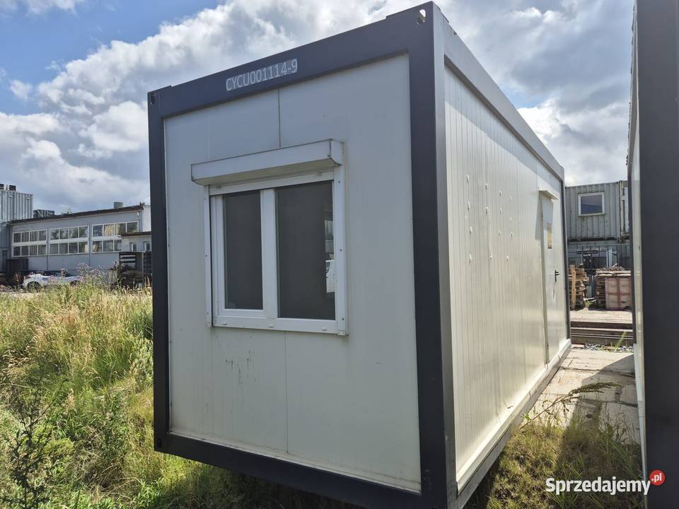 Kontenery biurowesocjalne szatnie na solidnych Gdańsk