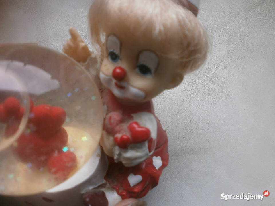 Kula śnieżna Klaun serduszka lubuskie Zielona Góra