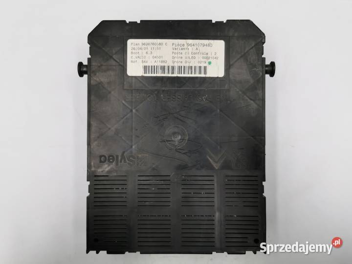 Moduł BSI Skrzynka Bezpieczników Peugeot 307 Wyszków