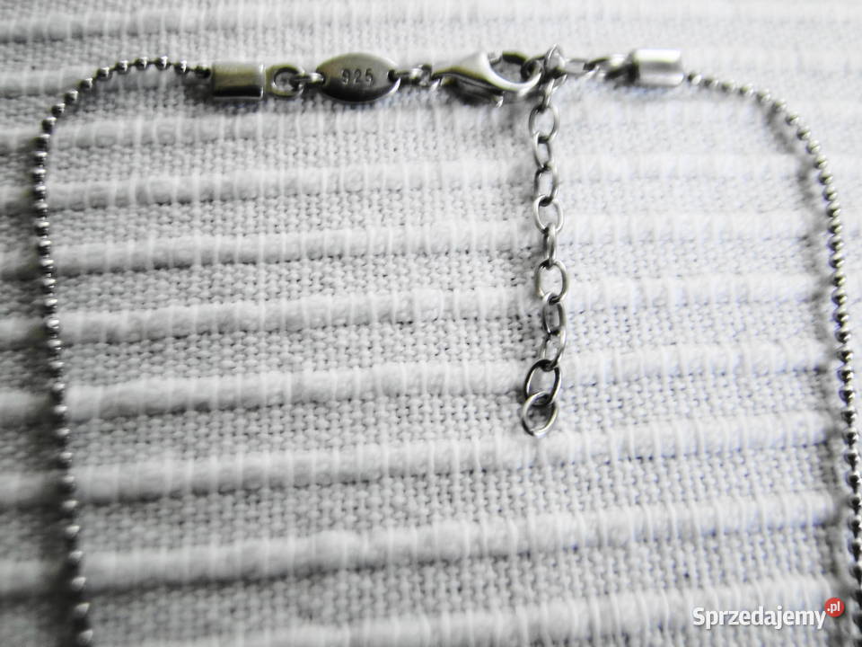 Niepowtarzalny naszyjnik Fossil srebro 925 srebro Warszawa
