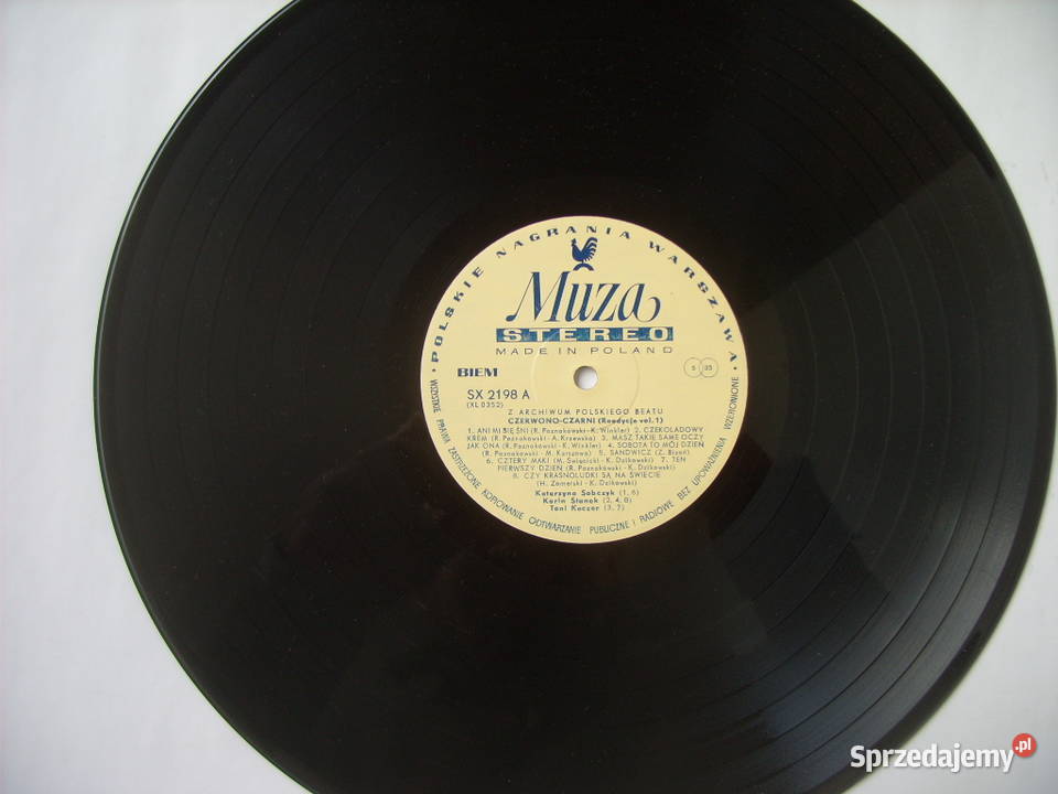 Rock LP Z ARCHIWUM POLSKIEGGO BEATU CZERWONE płyta winylowa Wołów