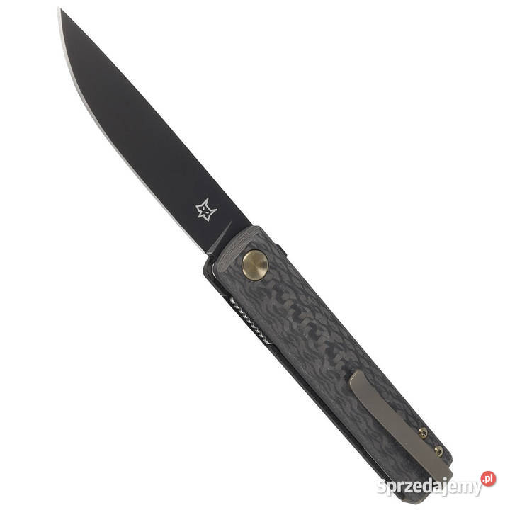 Nóż składany FOX Chnops Carbon Fiber PVD M390 by Warszawa