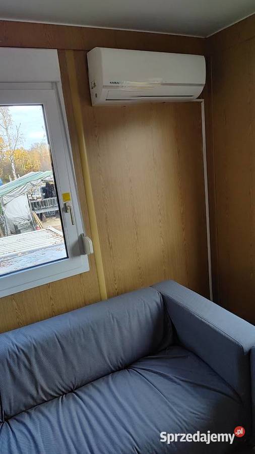 Kontener biurowy 5x9 m 45m2 podwójny ocieplany małopolskie Kraków