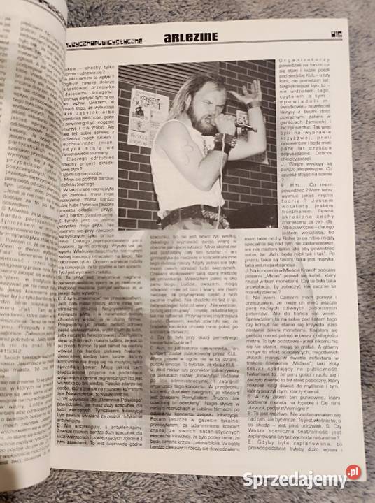 Arlezine 5 JesieńZima 20022003 Fanzine punk Rok wydania 2002 Książki i Podręczniki