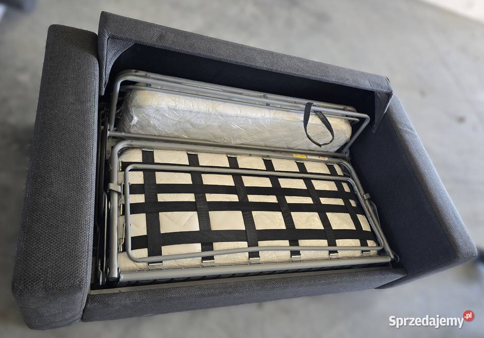 SOFA DWUOSOBOWA ROZKŁADANA TUCSON TETRA 53 GREY Gdańsk