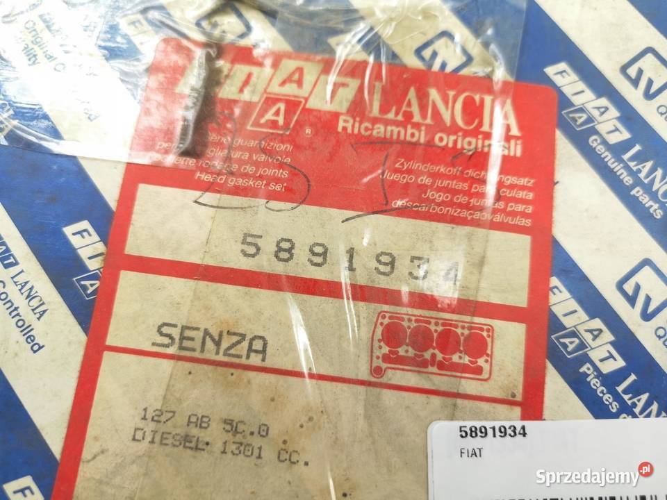 USZCZELKI GÓRY SILNIKA FIAT PANDA UNO 13TD ORI