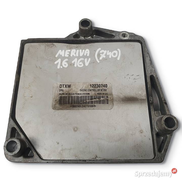 STEROWNIK SILNIKA komputer Opel Astra III H 16 Chełm