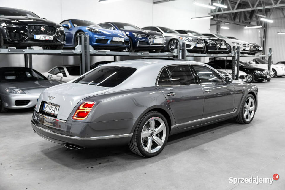 Bentley Mulsanne Speed Nowy Unikat srebrny Węgrzce