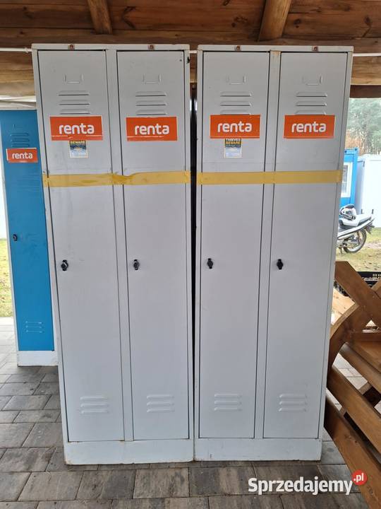 Szafka pracownicza BHP podwójna metalowa stan sprzedam
