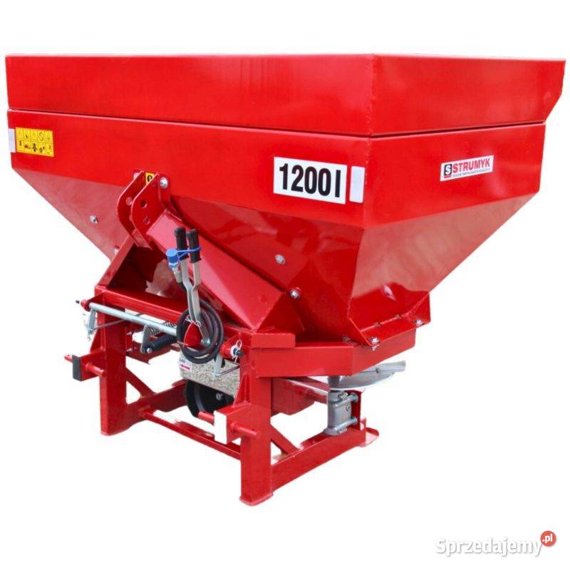 Rozsiewacz dwutarczowy Tytan Strumyk 1200 l Morawica