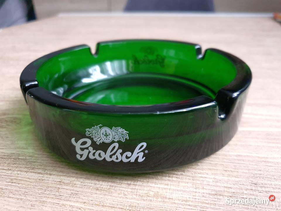 Popielnica szklana Grolsch Nowa Sól sprzedam