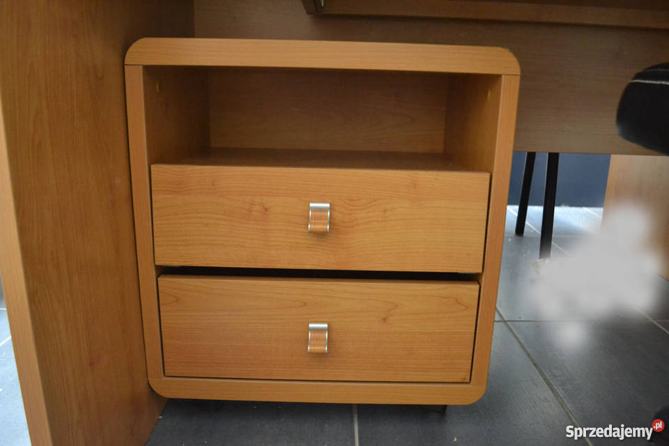 MEBLE BIUROWE drewniane komplet OKAZJA