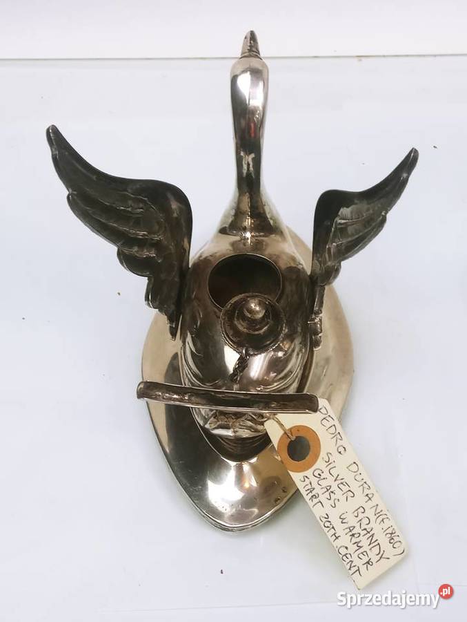 Pedro Duran Srebro 925 Łabędz Palnik do Brandy Nowa Sól sprzedam