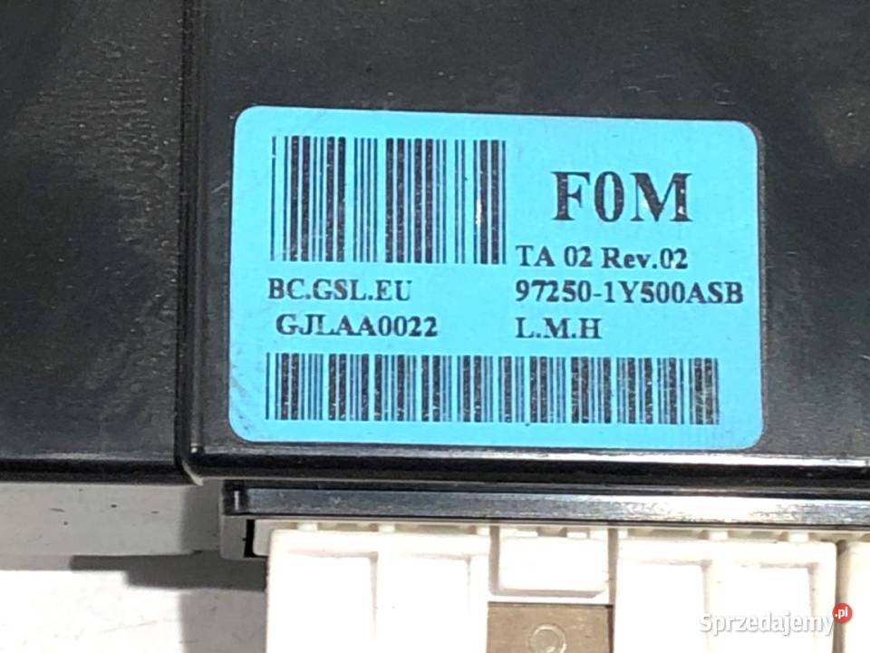 PANEL STEROWANIA NAWIEWU KIA PICANTO II