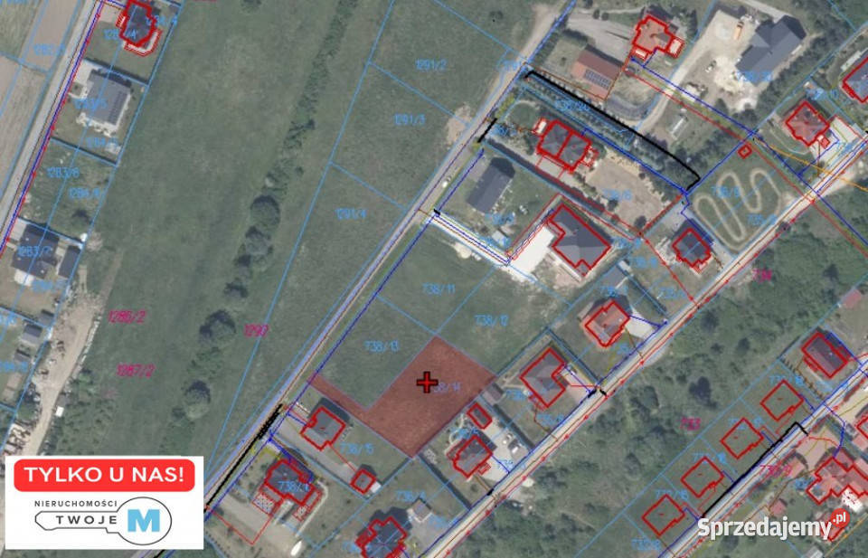 Działka Miedziana Góra 1195m2 28m