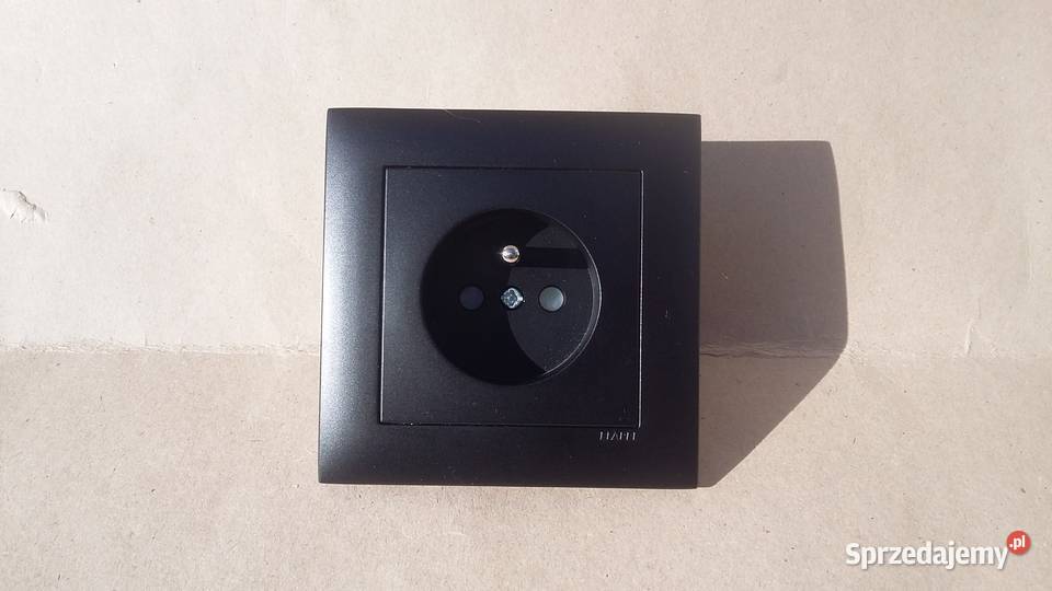 Gniazdo Gniazdko podtynkowe EFAPEL Antracyt mazowieckie Warszawa