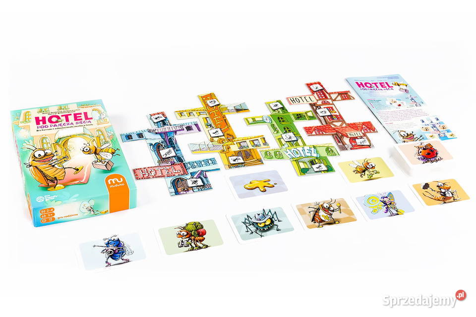 Hotel pod pajęczą siecią Gra Karciana Muduko Edukacyjne Poznań