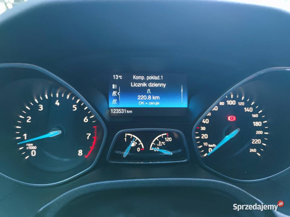 Ford Focus 10 Ecoboost 123 salon komputer pokładowy Bolesławiec