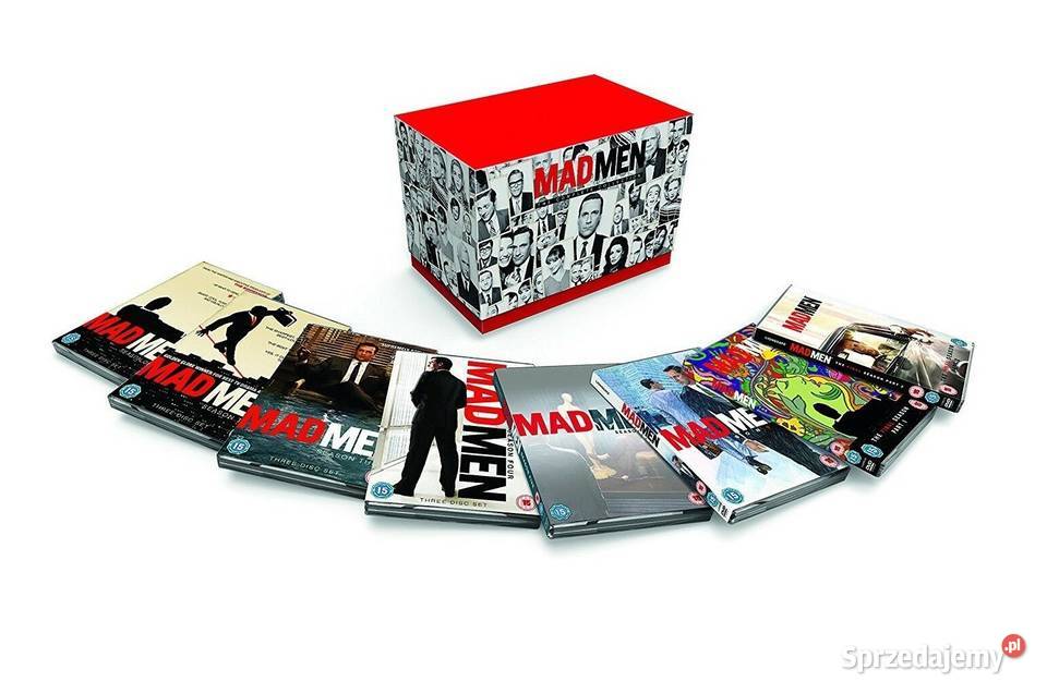 Serial Mad Men 20072015 7 sezonów polski lektor Dęblin sprzedam
