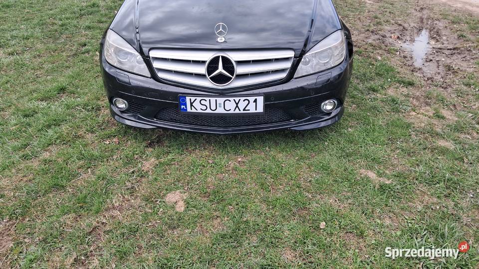 Mercedes c320 4matic amg w204 czarny Odrowąż