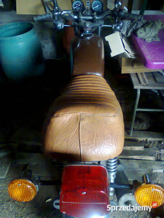 motocykle klasyczne Kawasaki kz 250 chopper Szydłowiec