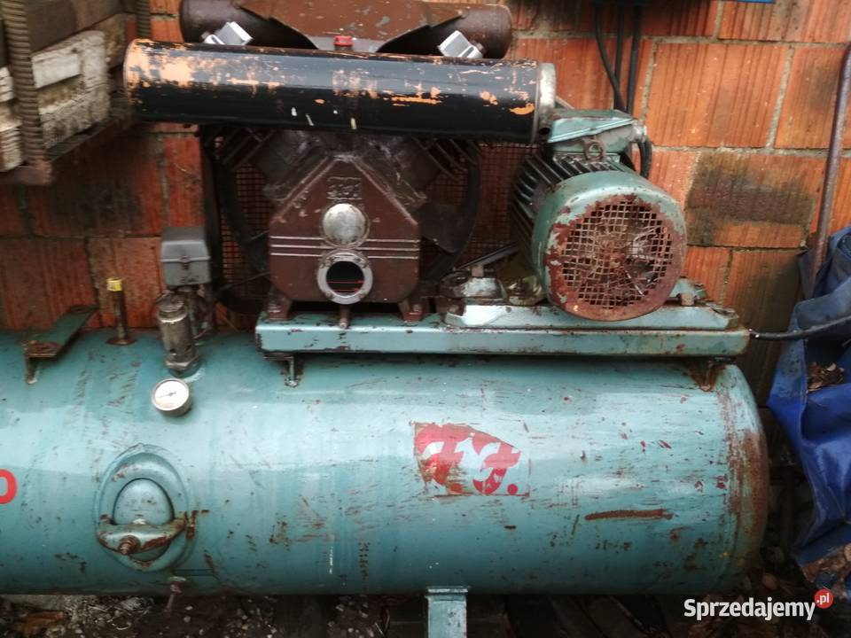 Kompresor FF dwutłokowy sprężarka 400L Elektryczne Kościan