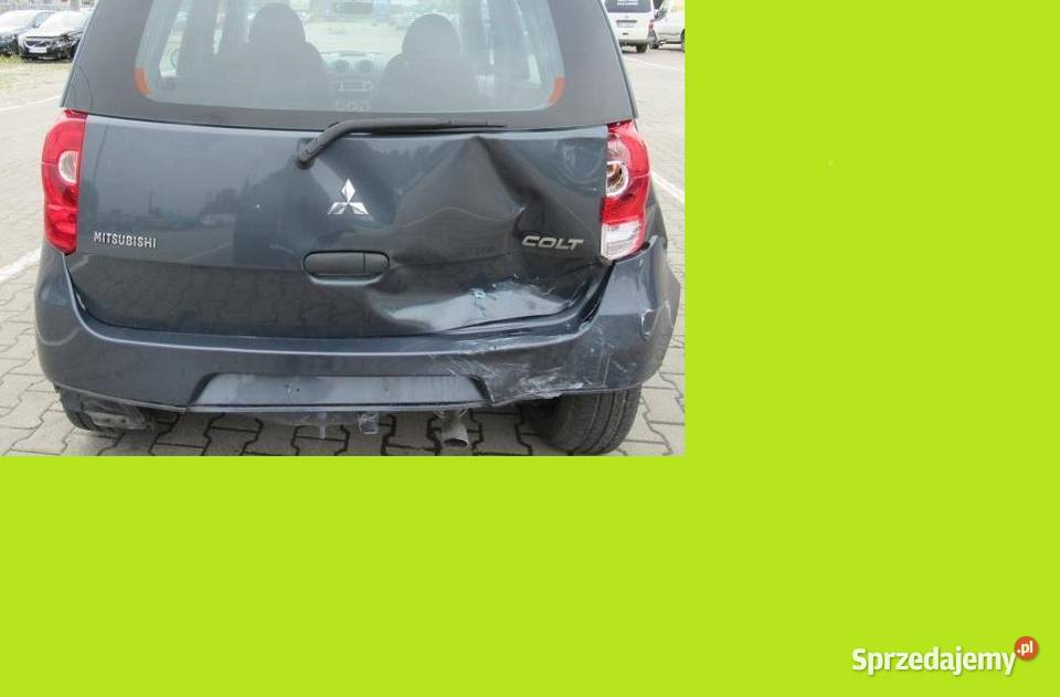 klapa colt VI LIFT USZKODZONA ZDERZAK SILNIK Piotrków Trybunalski sprzedam