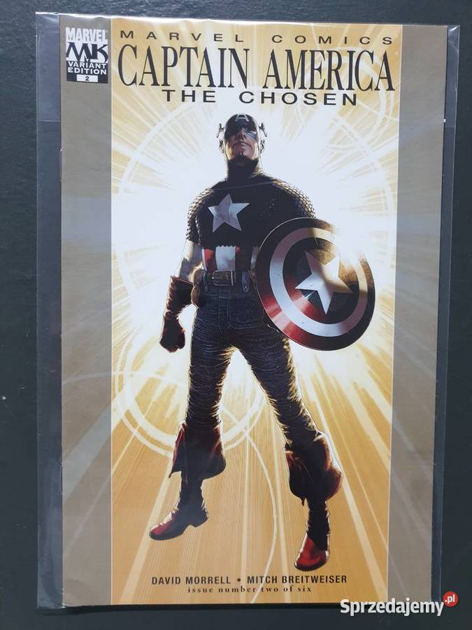 Marvel Knights Captain America The Chosen 5 Amerykańskie pomorskie Gdynia sprzedam