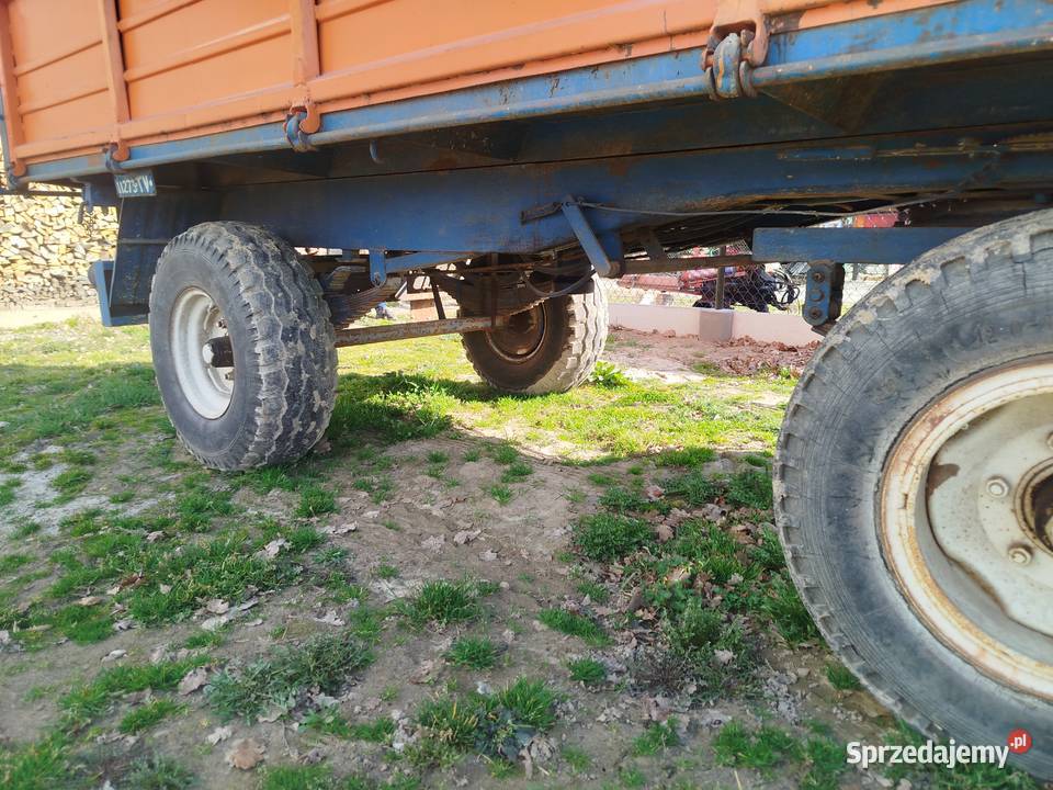 Przyczepa rolnicza wywrotka nieuszkodzony Leżajsk