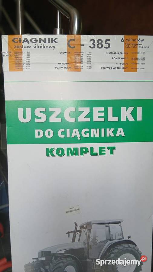 Zestaw uszczelek silnika C385 6 CYLINDRÓW Silnik i osprzęt Radomsko