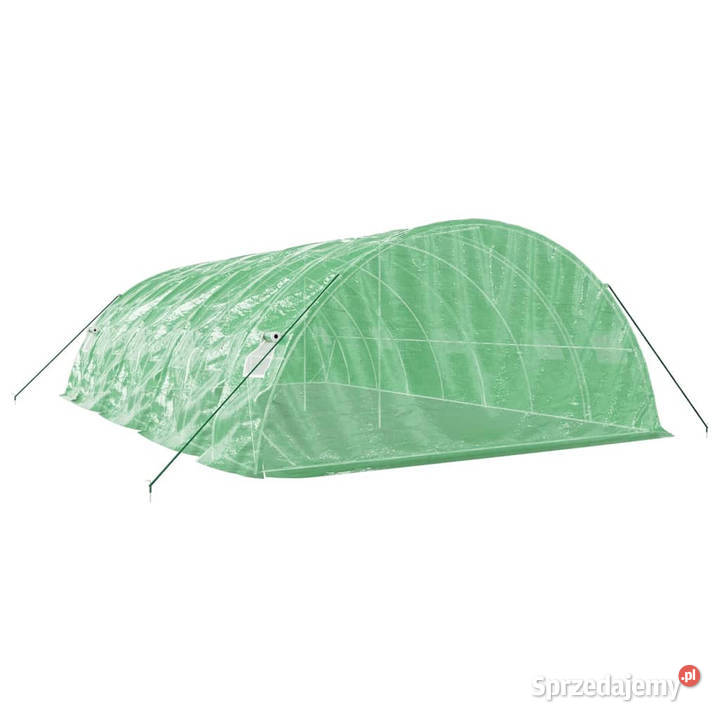 Szklarnia ze stalową ramą zielona 40 m 8x5x23 m Warszawa
