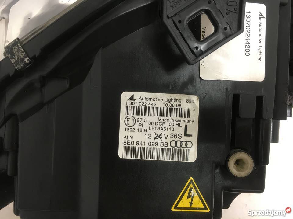 Lampy Audi A4 B7 Xenon Bixenon Lewa Prawa Lubsko sprzedam