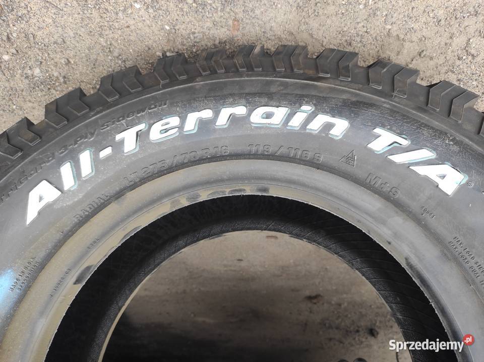 Opona BF goodrich Allterrain TA 27570 R16 119116 70 Ostrowiec Świętokrzyski