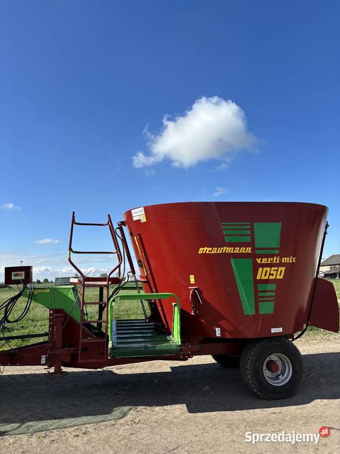 Paszowóz Strautmann 1050 vertimix nieuszkodzony Niechanowo