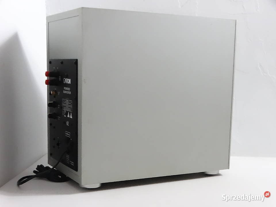 Subwoofer Aktywny CANON M 230 120W Niemiecka Słuchawki i głośniki