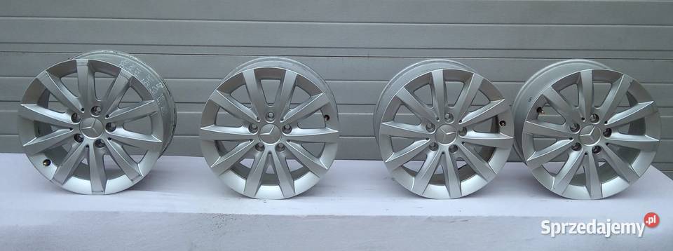 FELGI ALUMINIOWE 16 5X112 MERCEDES aluminiowe Mielęcin