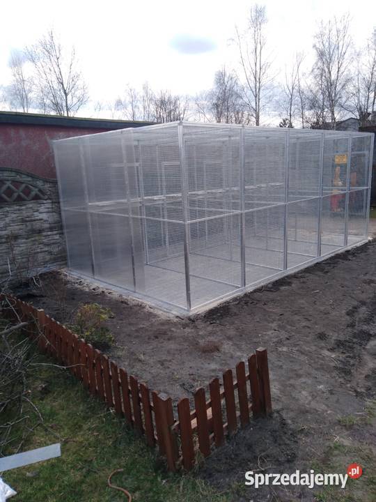 Zestaw wolier woliera aluminiowa Czchów