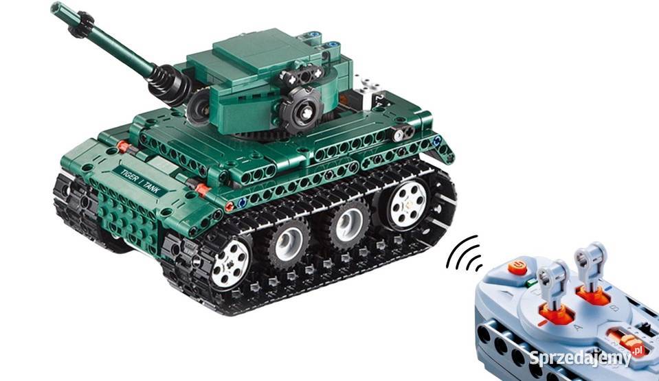 STEROWANY CZOŁG na pilot klocki do składania pomorskie Gdańsk