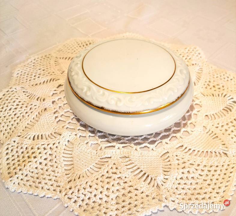 porcelanowe oryginalne puzderko Limoges Francja Warszawa