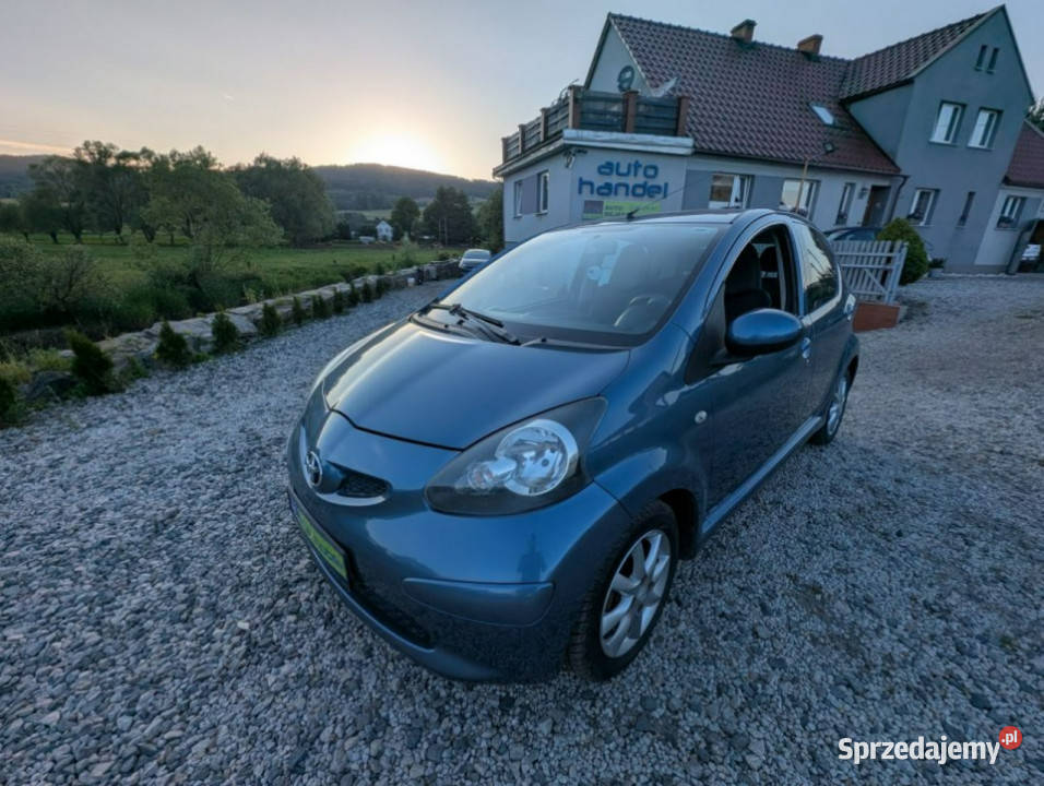 Toyota Aygo miejskie auto w Automacie I 20052014 nieuszkodzony dolnośląskie Kamienna Góra
