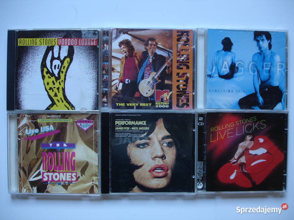 THE ROLLING STONES płyty CD Płyty i kasety Kultura i Rozrywka Zielona Góra sprzedam