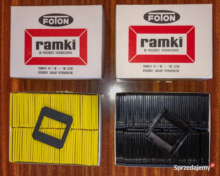Ramki do przezroczy fotograficznych do slajdów sprzedam